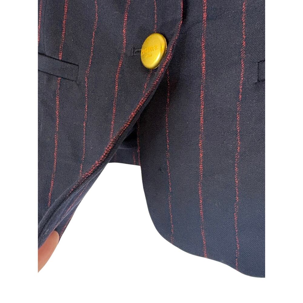 Lagence Alice Blazer Off Shoulder Pinstripe Top Old Money Workwear Dinner 6 - Picture 4 of 10